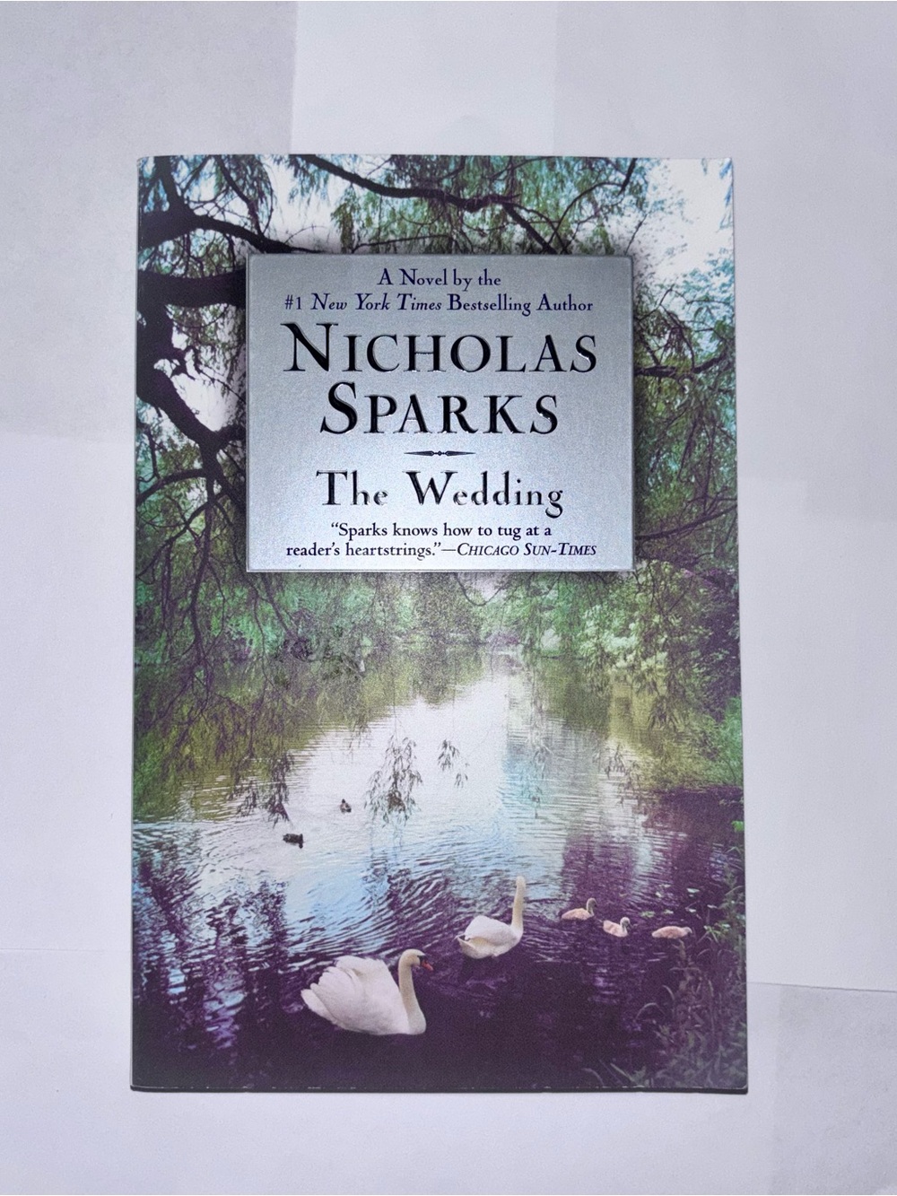 Nicholas Sparks The Wedding Hardcover- Scenic Green Cover